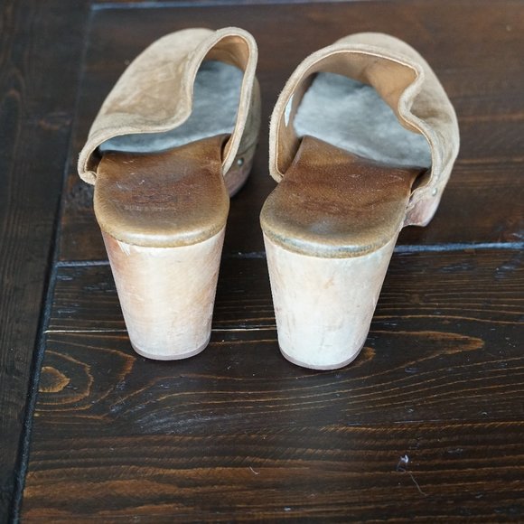 UGG Abbie Women's Suede Mule Clogs - Picture 4 of 12